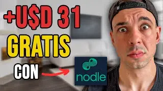 Esta APP te PAGA SIN INVERTIR NADA | Ingresos PASIVOS GRATIS con Nodle 🟢
