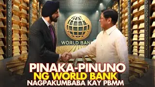 BAKIT ANG PANGULO Ng Pinaka-Makapangyarihang Banko Sa Mundo NAGPAKUMBABA AT NILAPITAN Si PBBM?!