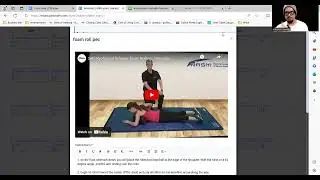 Fitness software PTMINDER laptop demo