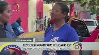 Elecciones 2025 en La Guaira (Venezuela).