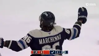 Kirill Marchenko with a NASTY shootout winner for Columbus | 14/01/2025