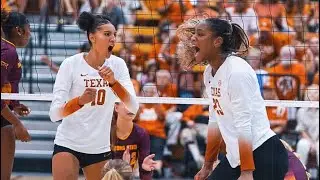 Cari Spears vs Arizona State | Texas Volleyball 2025