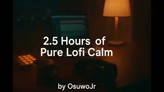 2.5 Hours of Pure Lofi Calm 🌙 | Warm Ambient Beats for Study, Sleep & Deep Focus | OsuwoJr(2026)