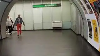 &Ouml;sterreich. Wien, метро - переход на линию U4,  Karlsplatz st.