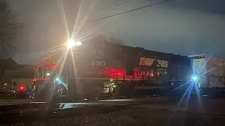 Random Yard Movement In Bellevue, Ohio. With an EMD SD40E.