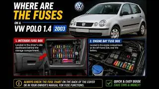 VW Polo 2003 1.4 fuses location