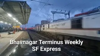 Weekly SF Express | Mumbai Bandra Terminus | Bhavnagar Terminus  22963