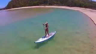 Valla Beach and Deep Creek Paddle Boarding