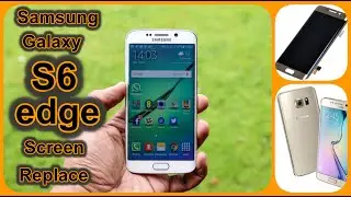 #repair disassembly Samsung S6 edge LCD !!#تغيير #شاشه_ #سامسونج #s6 #edge