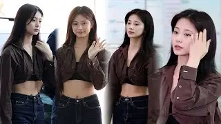 230906 TWICE (TZUYU) 트와이스 쯔위 (가을 분위기 느껴지는 쯔위) 출국 Departure | 인천공항