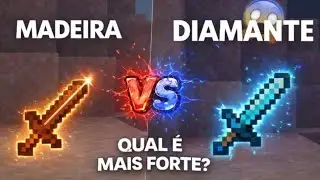 A ESPADA DE MADEIRA PODE VENCER?! #minecraft #games 