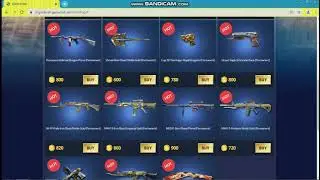 Buying M4A1-S-I.B-Imperial Gold in Gold Rush Item Shop