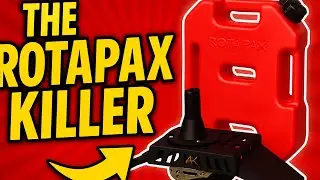 The Rotapax KILLER?! Vevor 10L Fuel Jug and Axis Spare Tire Accessory Mount Install!!