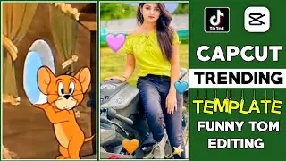 Funny tom tiktok new trend template link | tiktok new trend tom video editing tutorial capcut