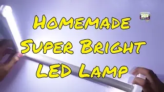 How to make LED Light Table Lamp at Home