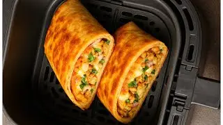Chicken Shawarma with Air Fryer: Just one slice is enough to make you fall in love.