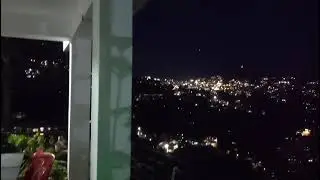 Shimla view night Mall road jakho Temple