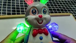 Dancing Rabbit with sound, light and dance for kids overview