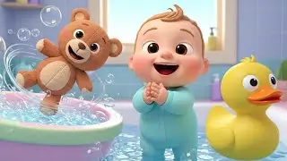 🧸 Teddy Needs a Bath | Fun Nursery Rhymes & Kids Song