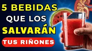 5 BEBIDAS que PROTEGEN tus RIÑONES y Previenen Cálculos