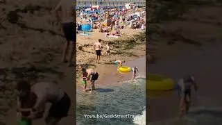Viking Bay beach Broadstairs Kent | ENGLAND STAY VACATION #Shorts