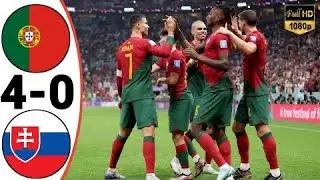 Portugal vs Slovakia 4-0 | Ronaldo Hatttick Highlights & All Goals 2023 | EURO 2024 #cr7 #ronaldo