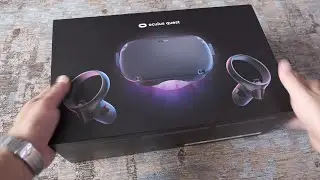 Oculus Quest All-in-one VR Gaming Headset unboxing