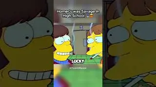 When Homer Was a High School Rebel! 🚬😂 | The Simpsons Flashback ....  #homersimpson  #simpsons