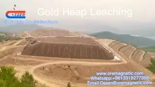 Gold Heap Leaching- Desen Mining
