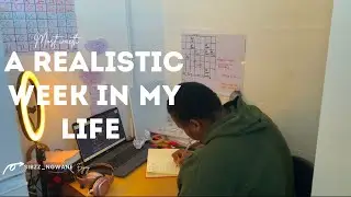 A &ldquo;chaotic &ldquo;realistic week in my uni life | order unboxing | cleaning + cook with me