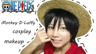 Cosplay makeup: Luffy (One Piece)