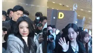 TripleS inside the Airport Terminal 260116