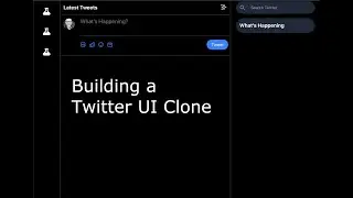 Building a ui clone of Twitter with Tailwind CSS and Create React App