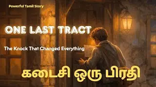 Powerful Tamil Story | One Last Tract - The Knock That Changed Everything