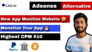 CAS.AI || Get Monitize Your App With Ai  🔥 || Best App  Monetize  Website 😊