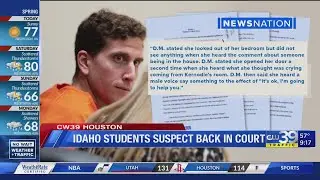 NewsNation | Idaho students suspect back in court - Affidavit details released - Robert Sherman