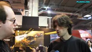 Itw Playitlive avec Nad&eacute;o : Florent Castelnerac Paris Games Week 2011 - Console-toi.fr