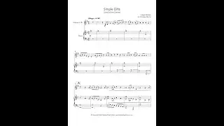 Simple Gifts (Clarinet and Piano)