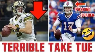 Terrible Take Tuesday (Most Overrated NFL Players, Madden Stats, NFL Players That Will Decline)