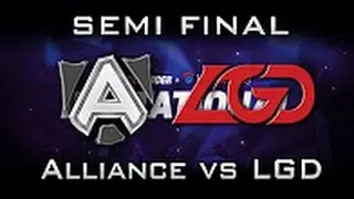 Alliance vs LGD Gaming , TI6, Игра 2, Day 1, The international 6, Русские комментаторы
