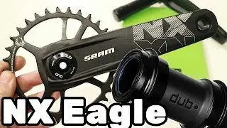 Sram NX Eagle DUB 12 Speed Mountain Bike Crankset Review + Weight