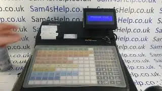 Sam4s ER-900 Barcode EAN PLU Product Price Level Cash Register Programming Instructions Program 200