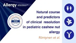 Natural course and predictors of clinical resolution in pediatric cashew nut allergy