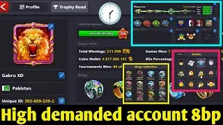 Best old high 💖demand account 8ball pool⏩ #mateenxdgaming 
