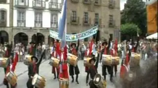 Gauchos argentinos - Grupo Folclórico Sol Argentino - España 2010 - 05 - Pasacalle