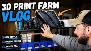 3D Print Farm Vlog | New Shipping Supplies and Packing Products for Amazon