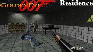 GoldenEye 007 (Walkthrough FR) Residence (Agent 00) [1964 GE/PD Emulator]