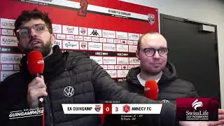 GUINGAMP - ANNECY : LE DEBRIEF (L2-J16) #EAGFCA
