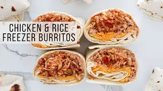 Chicken And Rice Burritos (Meal Prep)