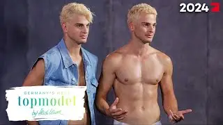 Julian vs. Luka: Zwillings-Duell beim Sedcard-Shooting | GNTM 2024 ProSieben